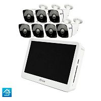 �������� ��������������� IP 5�� Ps-Link KIT-C507IP-POE-LCD / 7 ����� / ������� 10" / ������� POE