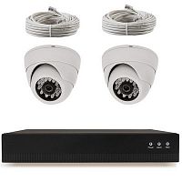 �������� ��������������� IP 2�� Ps-Link KIT-A202IP-POE / 2 ������ / ������� POE