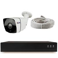 �������� ��������������� IP 2�� Ps-Link KIT-C201IP-POE / 1 ������ / ������� POE