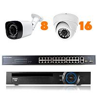 �������� ��������������� IP 2�� Ps-Link KIT-B2168IP-POE �� 24 ������