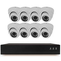 �������� ��������������� IP 2�� Ps-Link KIT-A208IP / 8 �����
