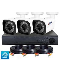 �������� ��������������� AHD 2�� Ps-Link KIT-C203HD / 3 ������