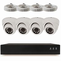 �������� ��������������� IP 5�� Ps-Link KIT-A504IP-POE 4 ������ ��� ���������