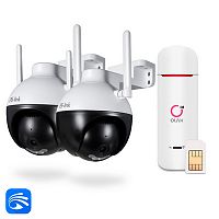 �������� ��������������� 4G ��������� 2�� Ps-Link KIT-WPA202-4G � 2 ���������