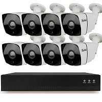 �������� ��������������� IP 2�� Ps-Link KIT-C208IP / 8 �����