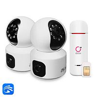 �������� ��������������� 4G ��������� Ps-Link KIT-G100C-2-4G 2 �������� ������