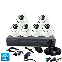 �������� ��������������� AHD 2�� Ps-Link KIT-A206HD / 6 �����