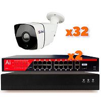 �������� ��������������� IP 2�� Ps-Link C232IP-POE 32 ������ ��� �����