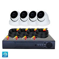 �������� ��������������� AHD 8�� Ps-Link KIT-A804HD / 4 ������